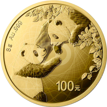 Chinese Gold Panda 100 Yuan 2023