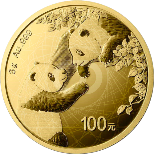 Chinese Gold Panda 100 Yuan 2023