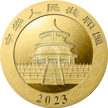 Chinese Gold Panda 100 Yuan 2023