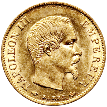 10 Franchi Napoleone III 1854 1860