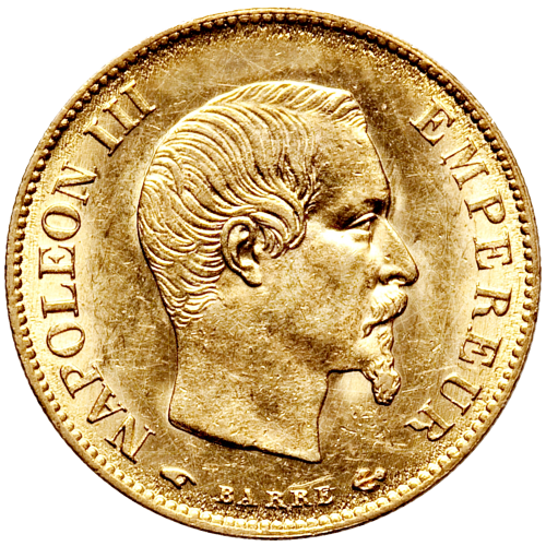 10 Franchi Napoleone III 1854 1860