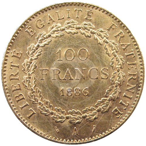 100 Franchi Oro 1878 1906 