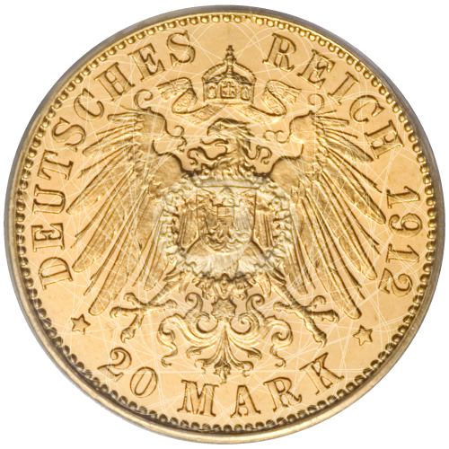 20 Marchi Guglielmo II Prussia 1890 1913 