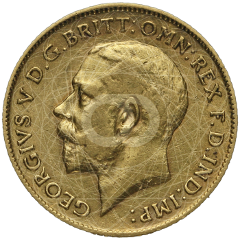 1/2 Sterlina Oro George V 1911 1915