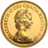 Sterlina Oro Regina Elisabetta II  Coronata 1974  1984