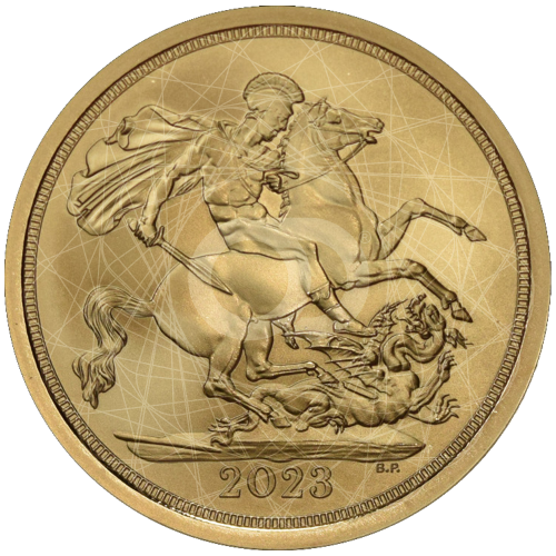 Sterlina Oro Re Carlo III 2023