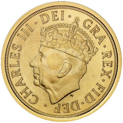 Sterlina Oro Re Carlo III 2023