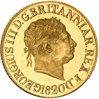 Sterlina Oro Re Giorgio III 1817 1820