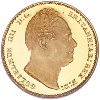 Sterlina Oro Re Guglielmo IV 1831 1837
