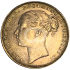Sterlina Oro Regina Vittoria Testa Giovane 1871 1885
