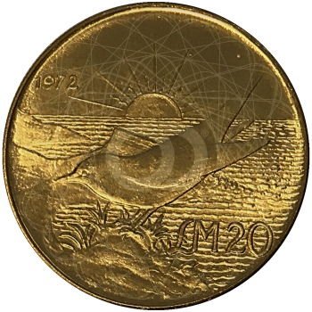 20 Liri Malta Oro Merril Bird 1972