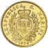 2 Scudi di San Marino Stemma 1974