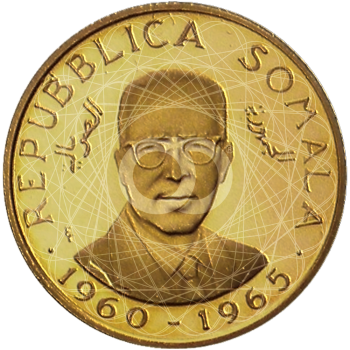 20 Scellini Oro Somalia 1965 1966