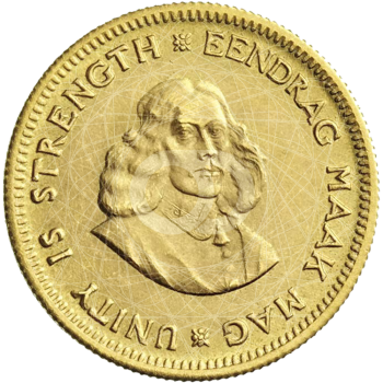 1 Rand Oro Sud Africa 1961 1983