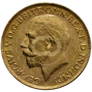 Sterlina Oro Re Giorgio V SA 1923 1928 