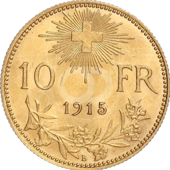 10 Franchi Svizzeri 1911 1922