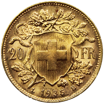 20 Franchi Svizzeri