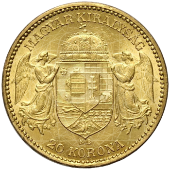 20 Corone Oro Francesco Giuseppe I 1892 1915 