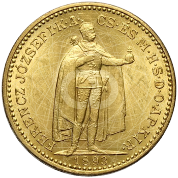 20 Corone Oro Francesco Giuseppe I 1892 1915 