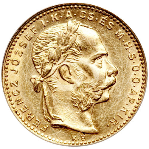 20 Franchi Marengo 8 Fiorini Francesco Giuseppe I 1880 1890 