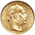 20 Franchi Marengo 8 Fiorini Francesco Giuseppe I 1880 1890 