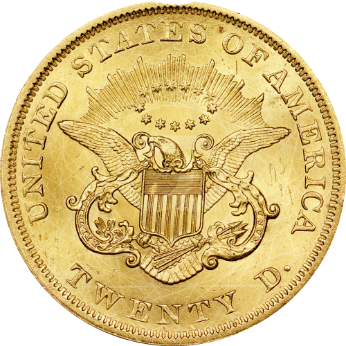  20 Dollari Americani Liberty Head 1877 1907 