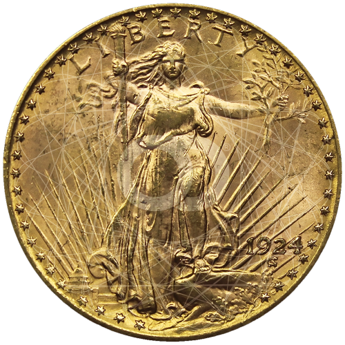 20 Dollari St-Gaudens Doppia Aquila 1908 1933 