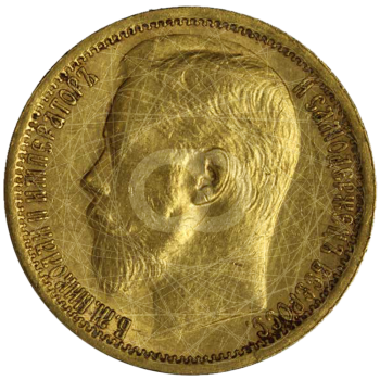 15 Rubli Oro Russi 
